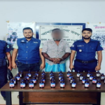 আখাউড়া থানা পুলিশের বিশেষ  অভিযানে ১ জন গ্রেফতার 