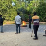 খাগড়াছড়িতে বিএনপি  জামায়াতের ডাকা ৭২ ঘণ্টার অবরোধ চলছে।