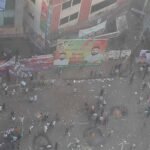 পুলিশের কাঁদানে গ্যাসে আচ্ছন্ন নয়াপল্টন, বিএনপির সমাবেশ পণ্ড