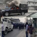 পুলিশ-শ্রমিক সংঘর্ষে রণক্ষেত্র গাজীপুর