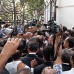 বিএনপিপন্থী আইনজীবীদের মিছিলে পুলিশ বাধা