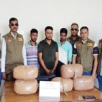 বাগেরহাটে ১২ কেজি গাঁজাসহ আটক ৩