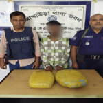 আখাউড়া থানা পুলিশের বিশেষ  অভিযানে ০১ জন আটক