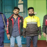 জয়পুরহাটে ট্রেনে আগুন দেওয়ার ঘটনায় তিন আসামী গ্রেপ্তার