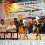 ষাটঘর সমাজ কল্যাণ সংস্থার ব্যাডমিন্টন টুর্নামেন্টের পুরস্কার বিতরণ