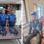 নীলফামারীতে ১৮০ বোতল ফেনসিডিলসহ আটক দুই