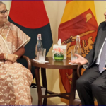 প্রধানমন্ত্রীর সঙ্গে শ্রীলঙ্কার রাষ্ট্রপতির সাক্ষাৎ