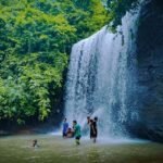 আষাঢ়ে ঢলে প্রাণ ফিরেছে ঝরনায়, বাড়ছে পর্যটক