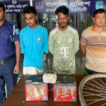 মাধবদীতে চালক হত্যা করে রিক্সা ছিনতাই  চারজন গ্রেপ্তার