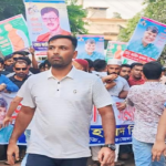 আশুলিয়ায় ছাত্রদল নেতার নেতৃত্বে শোডাউন 