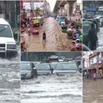 ঝুম বৃষ্টিতে বেহাল অবস্থা মেগাসিটি ঢাকার