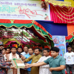 পলাশপুর জোন অধিনায়ক কর্তৃক পূজামন্ডপ পরিদর্শন ও বিভিন্ন পূজামন্ডপে মিষ্টা বিতরন