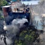 চট্টগ্রামের আবাসিক এলাকার টায়ার কারখানায় আগুন