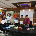 মাটিরাঙ্গা উপজেলা প্রশাসনের উদ্যােগে ৯টি পূজামন্ডপে খাদ্যশস্য বিতরন। 