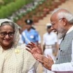 দিল্লির লোদি গার্ডেনে আছেন হাসিনা