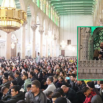 সিরিয়ায় সরকার পতনের পর প্রথম জুমায় উমাইয়া মসজিদে মুসল্লির ঢল