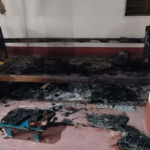 নেত্রকোণায় দয়াময় আশ্রমে আগুন