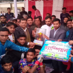 বোচাগঞ্জে বিজয় দিবস উপলক্ষে ফুটবল টুর্নামেন্টের ফাইনাল খেলা অনুষ্ঠিত