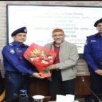 ময়মনসিংহের পুলিশ সুপারকে বিদায় সংবর্ধনা ও নবাগত পুলিশ সুপারকে বরণ।