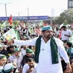 কৃষকদের ‘দিল্লি চলো’ পদযাত্রা ছত্রভঙ্গ করল পুলিশ, ইন্টারনেট বন্ধ