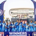 রেকর্ড স্কোরের পর বড় ব্যবধানেই জয় ভারতের