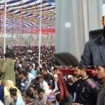 আজহারীর মাহফিলে উৎসবের আমেজ, মানুষের ঢল