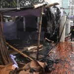 বিপিএল টিকিট না পেয়ে কাউন্টারে ভাঙচুর-অগ্নিসংযোগ