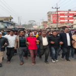 শেখ হাসিনার ষড়যন্ত্রের প্রতিবাদে মাটিরাঙ্গায় বিএনপির বিক্ষাভ সমাবেশ