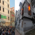 নওগাঁয় আ.লীগ কার্যালয় ও সাবেক মন্ত্রী সাধনের বাড়িতে ভাঙচুর