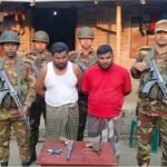 বিএনপি নেতার বাড়িতে অস্ত্র ও গুলি, আটক ২