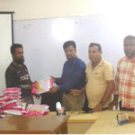 ফুলবাড়ী ব্র্যাক অফিসে কৃষকদের মাঝে ব্র্যাক হাইব্রীড আমন ধানের বীজ বিতরণ॥