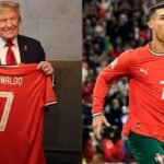 ট্রাম্পকে ‘বিশেষ বার্তা’ সংবলিত জার্সি উপহার রোনালদোর
