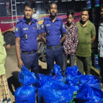 রাঙামাটি থেকে পাঁচারের সময় তিন’শো কেজি মাছসহ রিলাক্স বাস জব্দ করেছে বিএফডিসি
