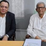 বিএনপি মহাসচিবের সঙ্গে শওকত আজিজ রাসেলের বৈঠক