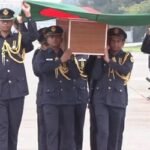 কুর্মিটোলায় পাইলট তৌকিরের ফিউনারেল প্যারেড ও জানাজা