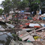 নোয়াখালীতে শতাধিক অবৈধ স্থাপনা উচ্ছেদ