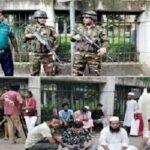 ফজলুর রহমানের বাসার সামনে ছাত্র-জনতার বিক্ষোভ, সেনা মোতায়েন