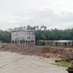 নদীভাঙনের কবলে শতবর্ষী স্কুল, হুমকিতে মাঠ ও শহীদ মিনার