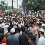 মানিক মিয়া এভিনিউয়ে জনতার ঢল..