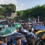 শাহবাগ অবরোধ বুয়েট শিক্ষার্থীদের