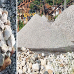 সিলেটের জব্দকৃত সাদা পাথর নিলামে তুলা হচ্ছে