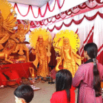 দুর্গাপুরে মহাসপ্তমীতে মন্দিরে মন্দিরে চলছে দেবীদর্শন, প্রার্থনা