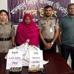 নাইক্ষ্যংছড়িতে সাড়ে ৩ কোটি টাকার ইয়াবাসহ নারী গ্রেফতার