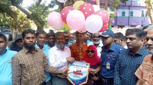 নওগাঁ জাতীয় নিরাপদ সড়ক দিবস পালিত 