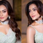 মৌসুমের প্রিয় রঙে নুসরাত ফারিয়া