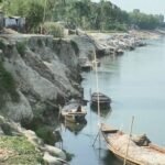 কুড়িগ্রামে নদ নদীর পানি কমায়,ভাঙ্গনে দিশেহারা নদী পাড়ের মানুষ।