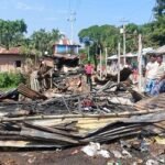 আগুনে পুড়ল রামগতির ৯ দোকান, কোটি টাকার ক্ষয়ক্ষতি