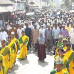 দুর্গাপুরে যুবদলের প্রতিষ্ঠাবার্ষিকী উপলক্ষে আনন্দ র‌্যালি