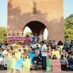 বিইউপি শিক্ষার্থী ধর্ষণের প্রতিবাদে জাবি ছাত্রদলের অবস্থান কর্মসূচি