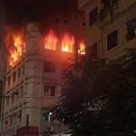 কালশীতে বহুতল ভবনে আগুন, নিয়ন্ত্রণে ৬ ইউনিট